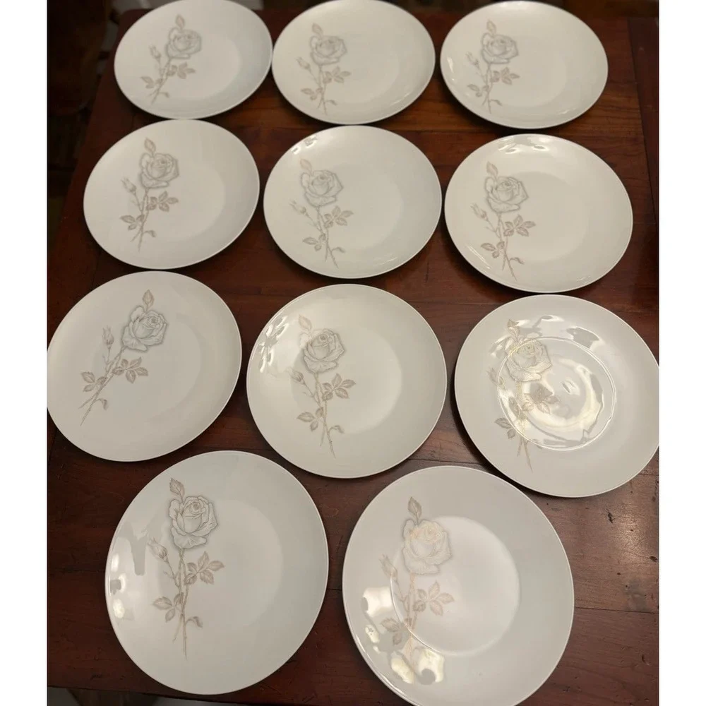 Rosenthal Classic Rose 57pc Pristine China Service, 15